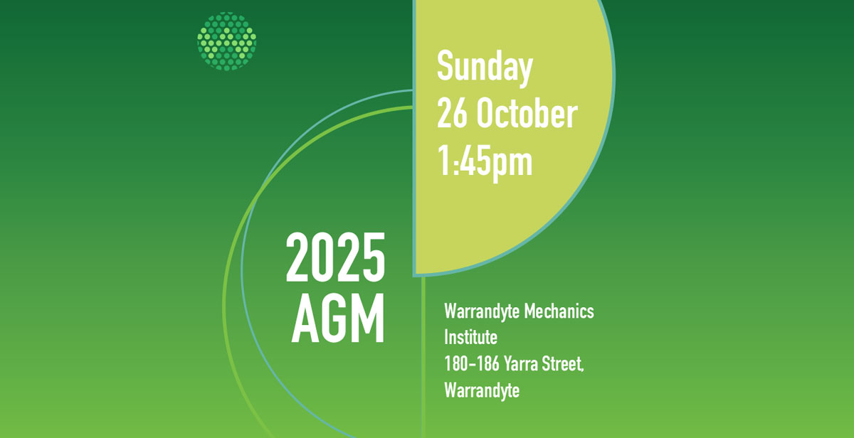 AGM – Sunday 26th October 2025